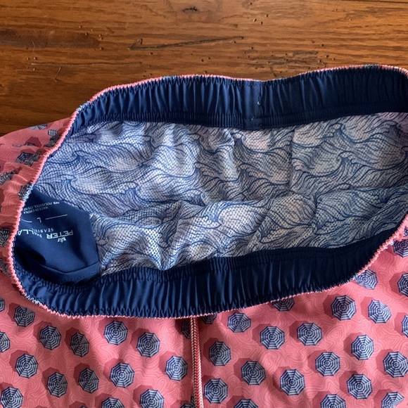 Peter Millar Ocean City Swim Trunk Men’s Coral Reef Pink Quick Dry Size Large - Picture 4 of 14